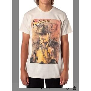 Raiders Graphic Tee - Cream